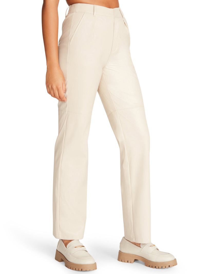 Cream Steve Madden Abby Women's Pants | PH 9672MHP